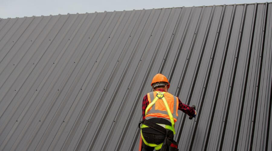 Professional metal roof installation services in Meno, OK